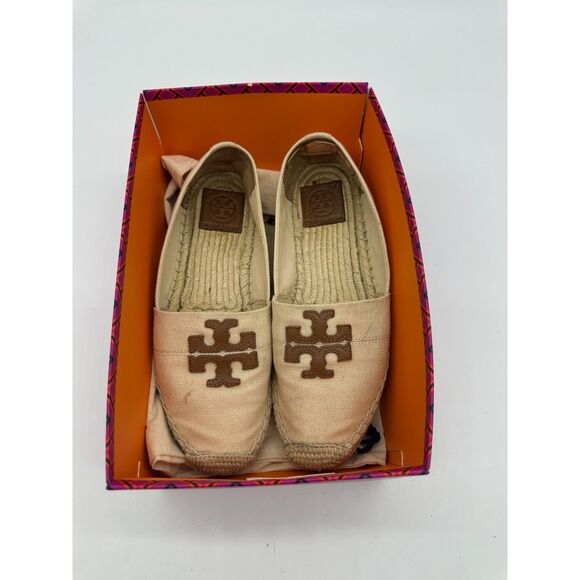 Tory Burch Espadriles Weston Flat for Women Sz 7M w/ Dust Bag & Box - Picture 7 of 9